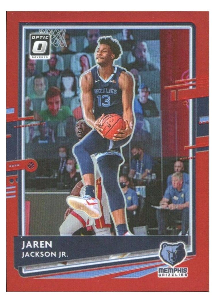 2020-21 Donruss Optic Base Set Jaren Jackson Jr. #16 card