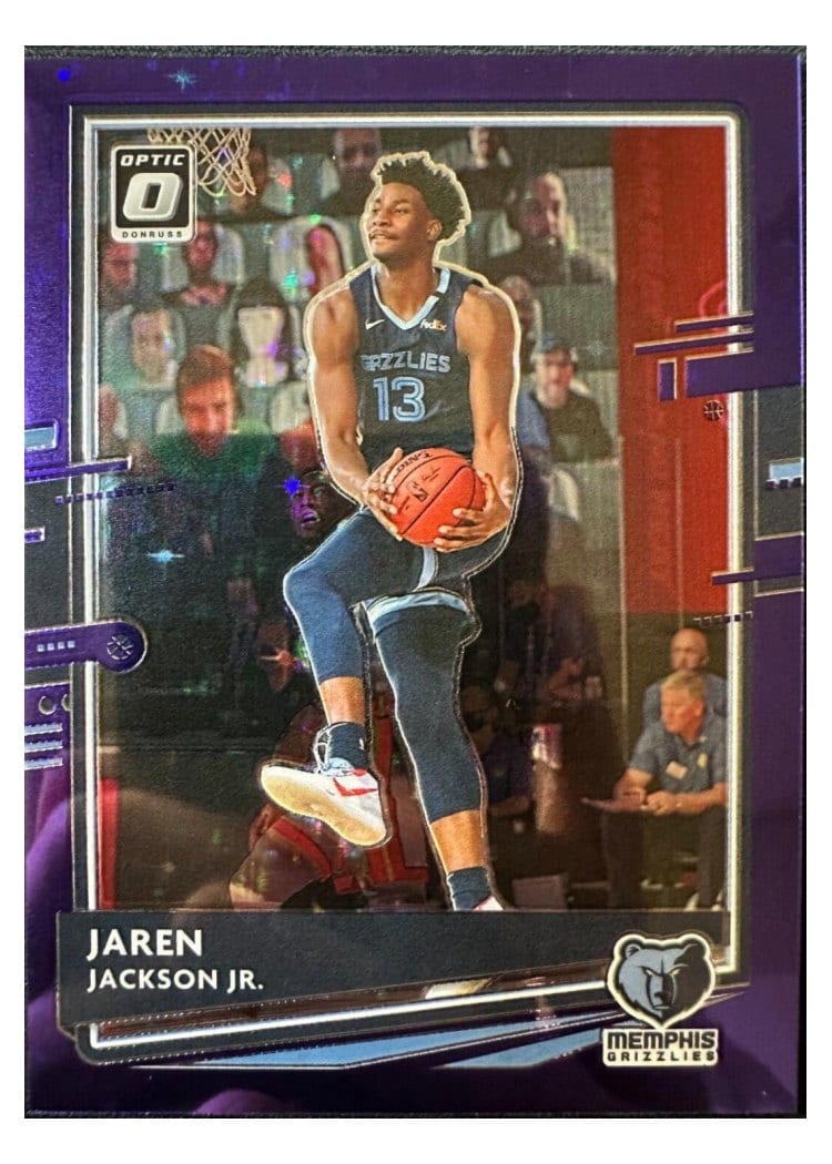 2020-21 Donruss Optic Base Set Jaren Jackson Jr. #16 card