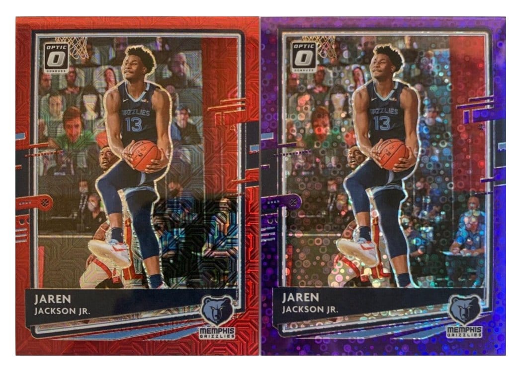 2020-21 Donruss Optic Base Set Jaren Jackson Jr. #16 card