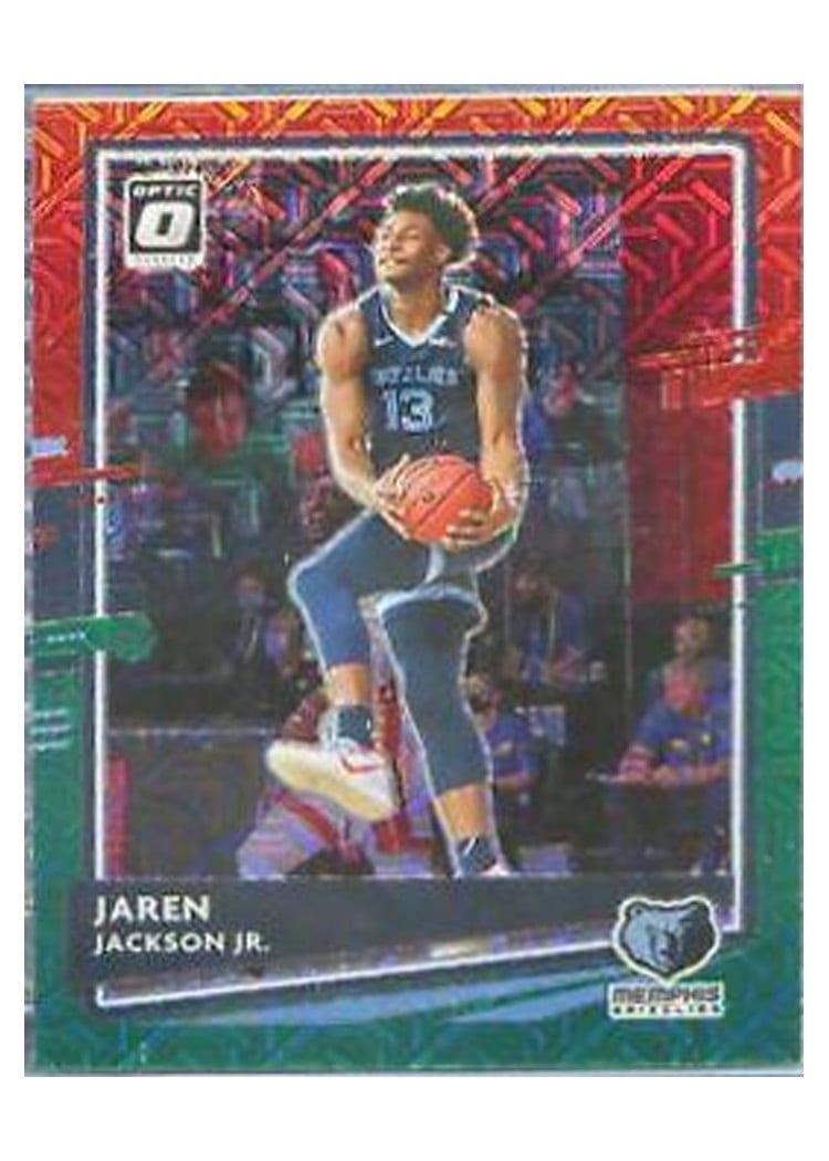 2020-21 Donruss Optic Base Set Jaren Jackson Jr. Choice Red #16 card