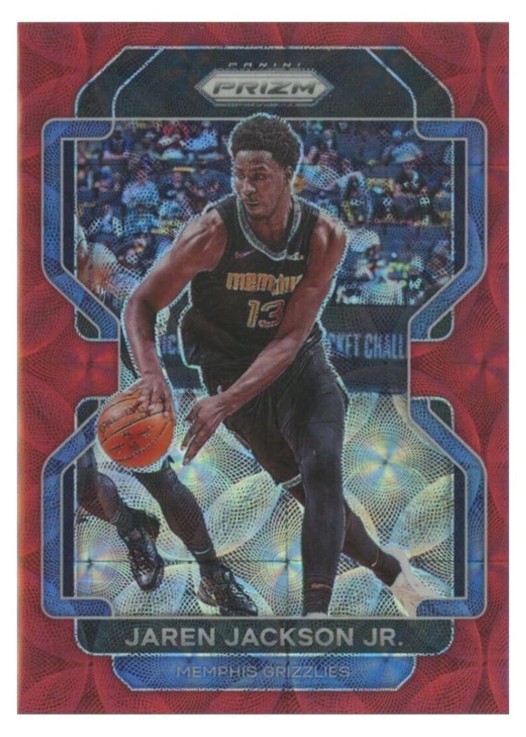 2021-22 Panini Prizm Base Set Jaren Jackson Jr. #35 card