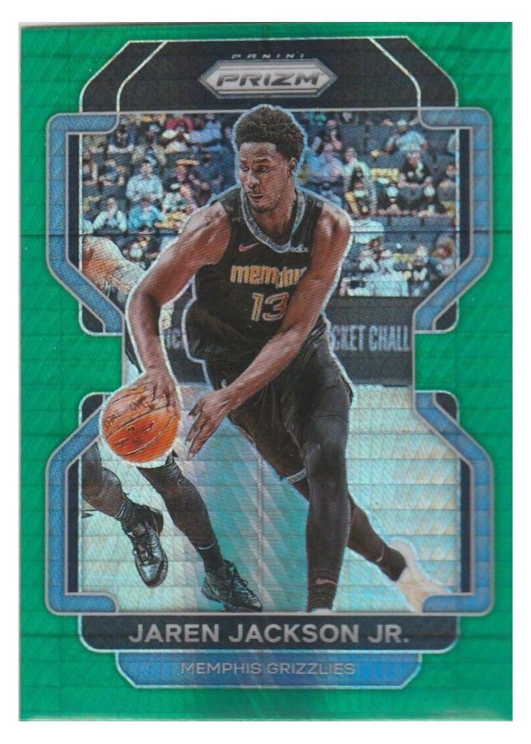 2021-22 Panini Prizm Base Set Jaren Jackson Jr. #35 card