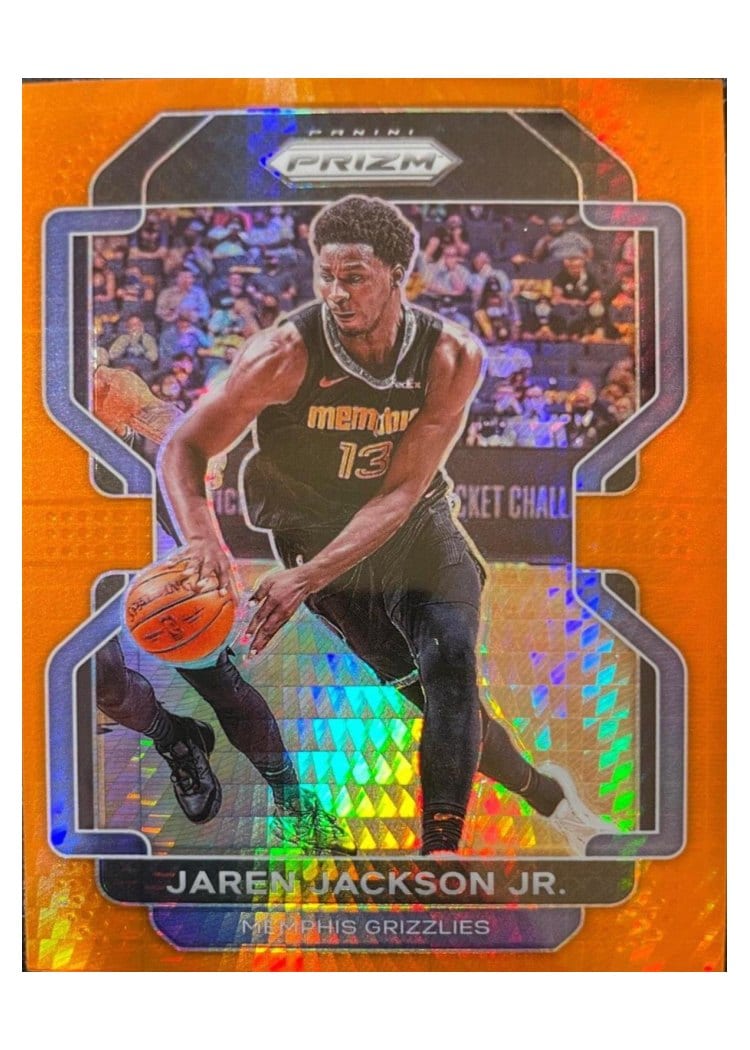 2021-22 Panini Prizm Base Set Jaren Jackson Jr. #35 card