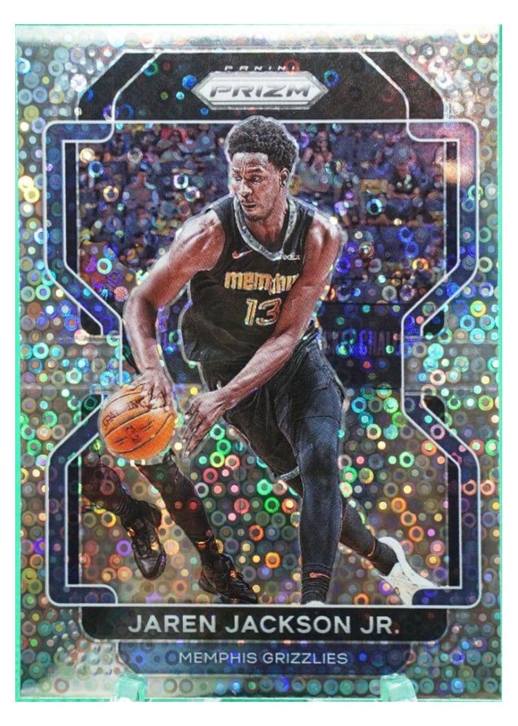 2021-22 Panini Prizm Base Set Jaren Jackson Jr. #35 card