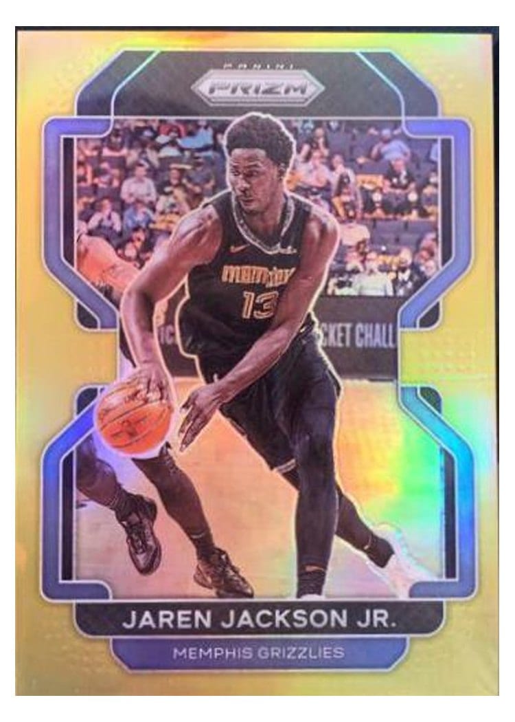 2021-22 Panini Prizm Base Set Jaren Jackson Jr. #35 card