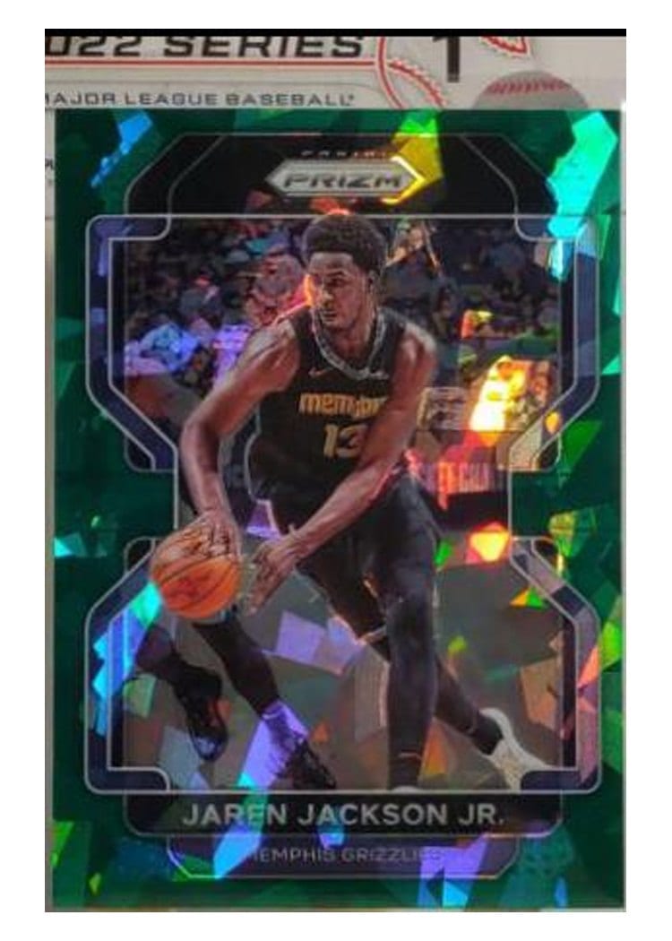 2021-22 Panini Prizm Base Set Jaren Jackson Jr. #35 card