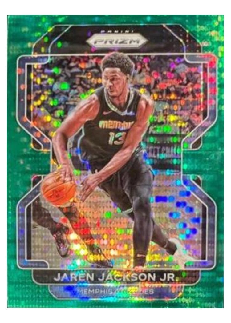 2021-22 Panini Prizm Base Set Jaren Jackson Jr. #35 card