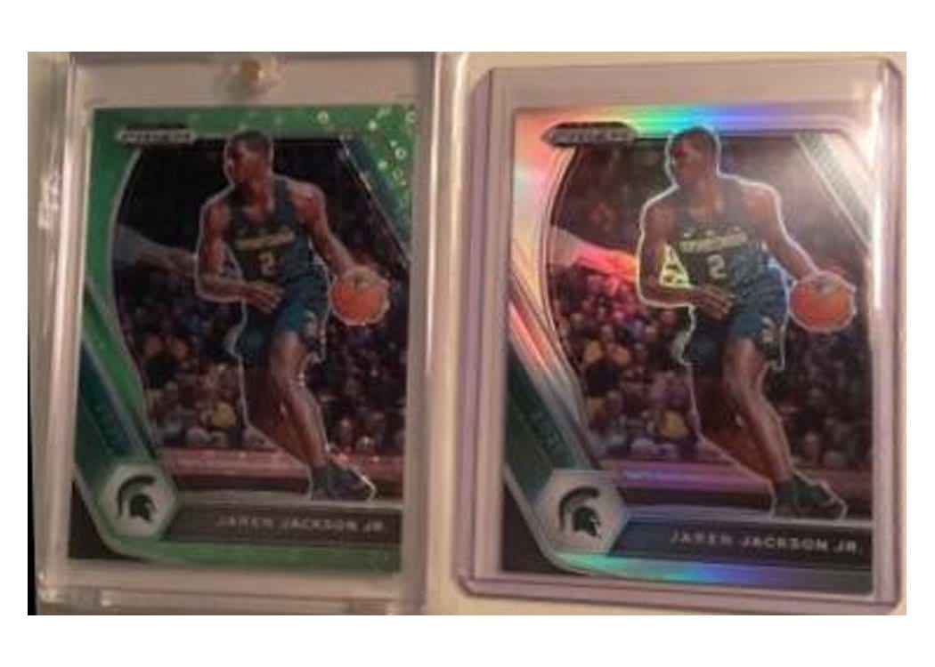 2021-22 Panini Prizm Base Set Jaren Jackson Jr. #35 card