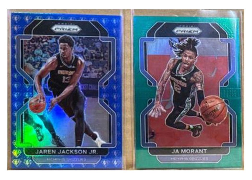 2021-22 Panini Prizm Base Set Jaren Jackson Jr. #35 card