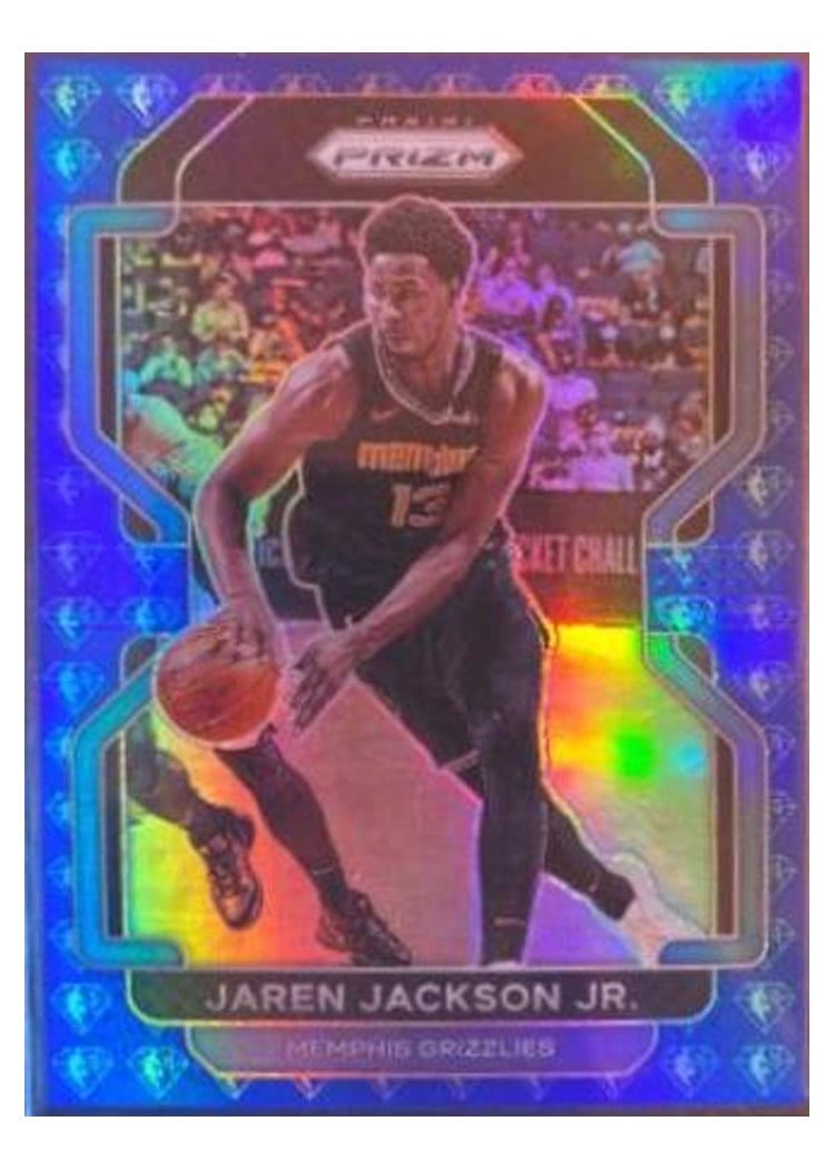 2021-22 Panini Prizm Base Set Jaren Jackson Jr. #35 card