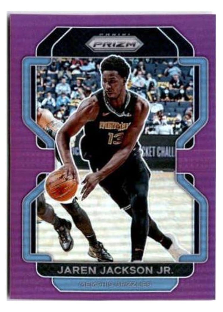 2021-22 Panini Prizm Base Set Jaren Jackson Jr. #35 card