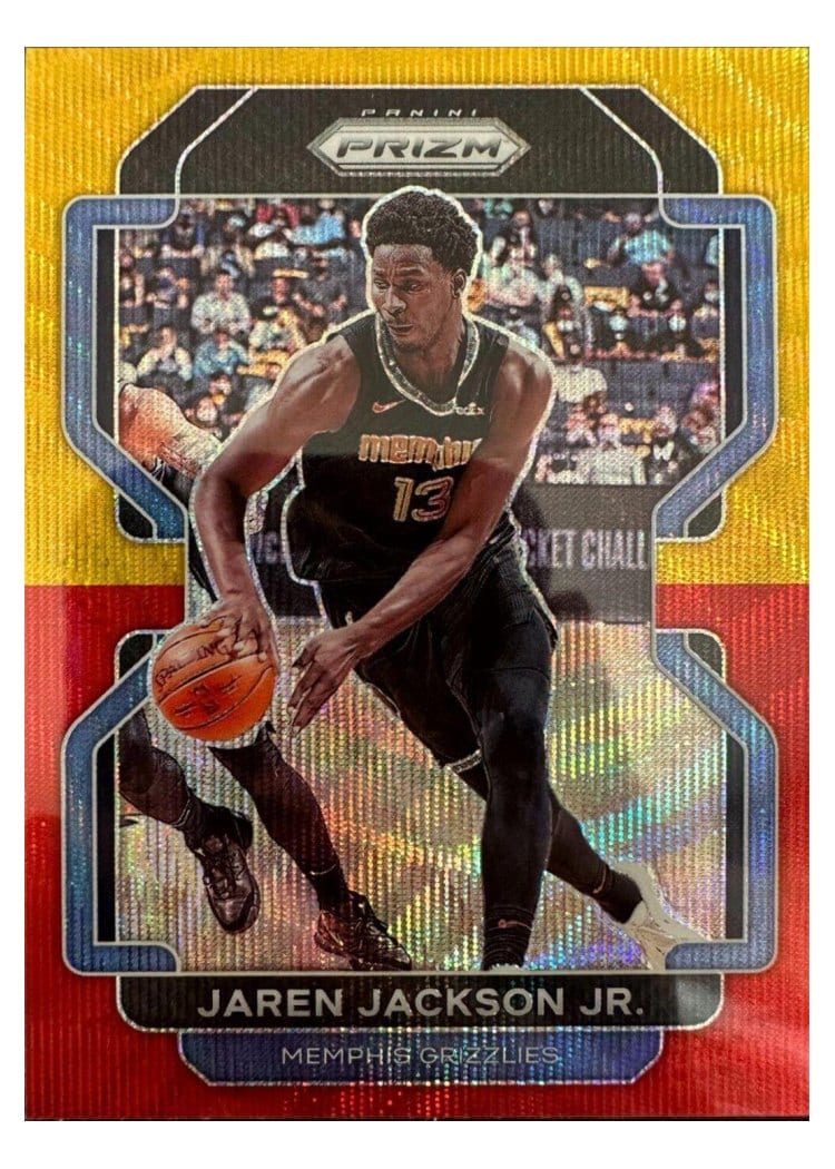 2021-22 Panini Prizm Base Set Jaren Jackson Jr. #35 card