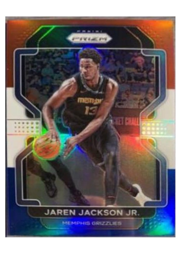 2021-22 Panini Prizm Base Set Jaren Jackson Jr. #35 card