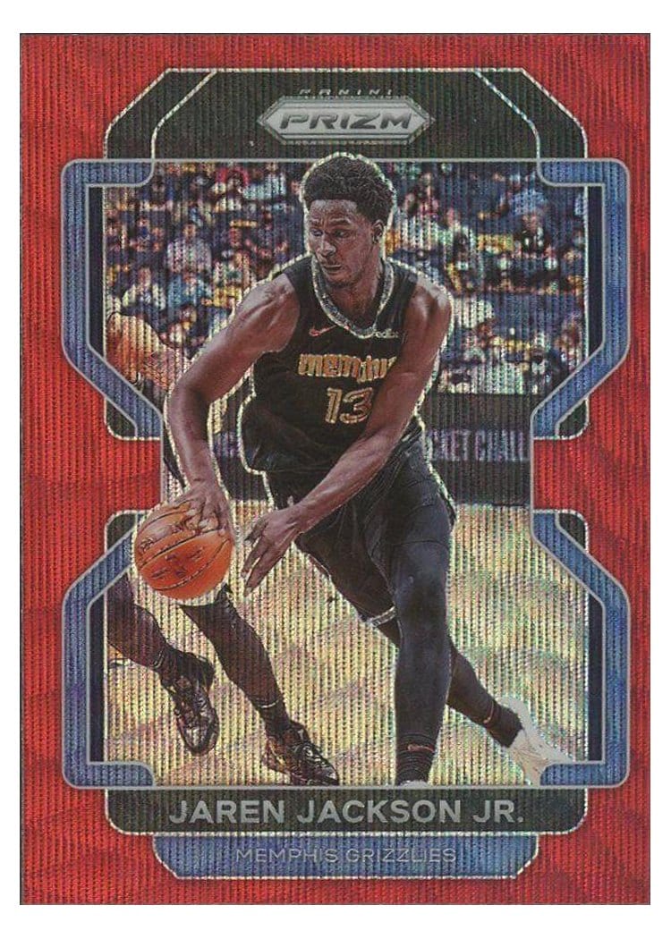 2021-22 Panini Prizm Base Set Jaren Jackson Jr. #35 card