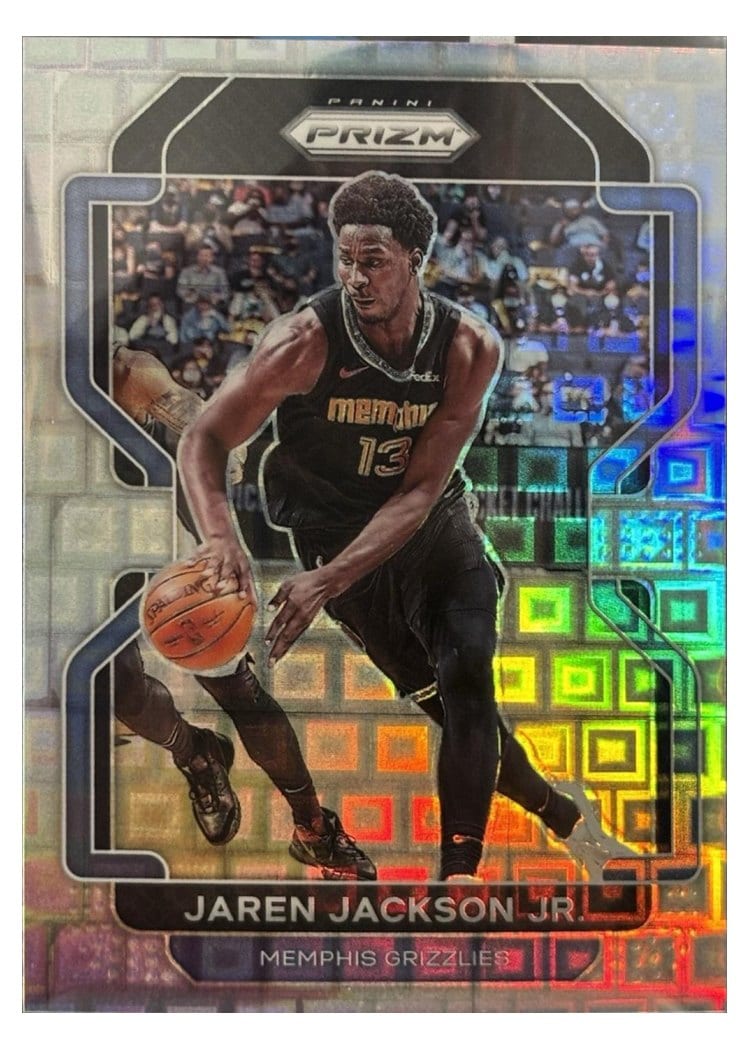 2021-22 Panini Prizm Base Set Jaren Jackson Jr. #35 card