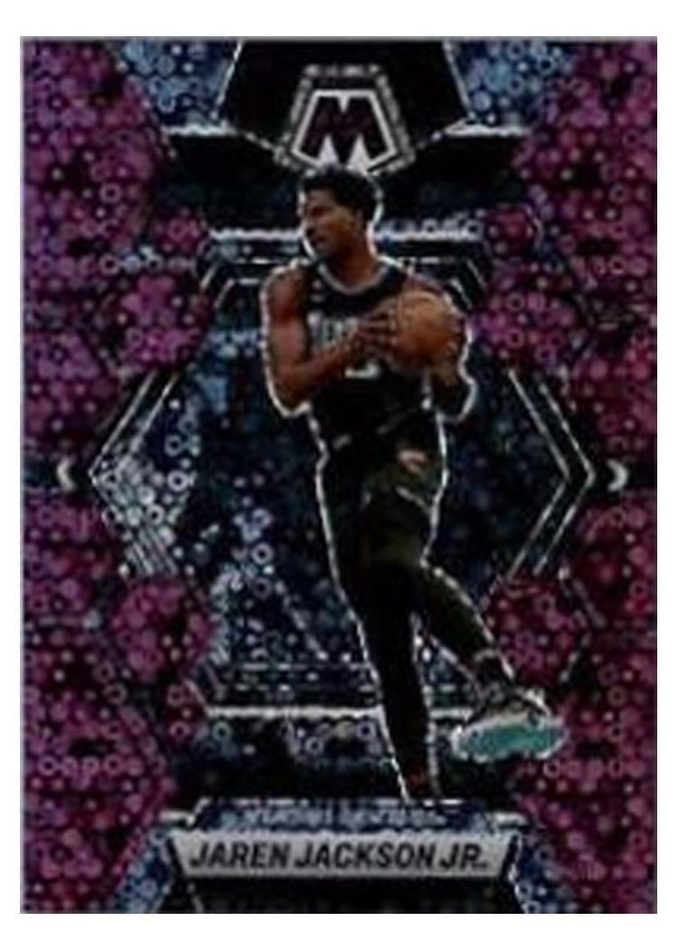 2022-23 Panini Mosaic Base Set Jaren Jackson Jr #59 card