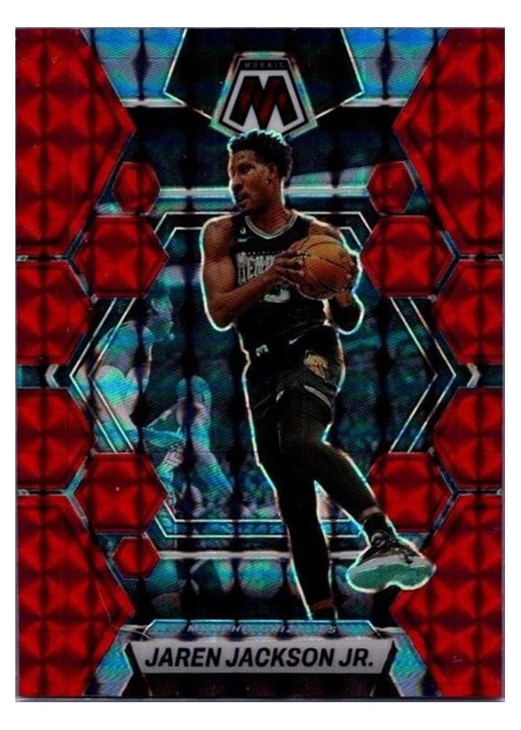 2022-23 Panini Mosaic Base Set Jaren Jackson Jr #59 card