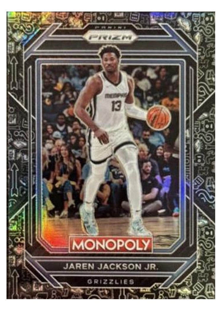 2022-23 Panini Prizm Base Set Jaren Jackson Jr. #206 card