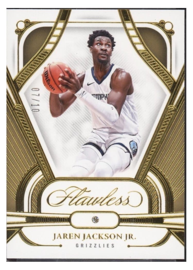 2023-24 Panini Flawless Base Set Jaren Jackson Jr. #76 card