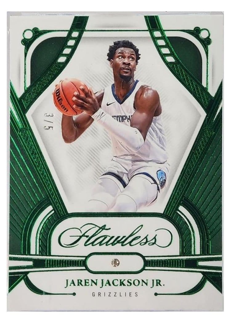 2023-24 Panini Flawless Base Set Jaren Jackson Jr. #76 card