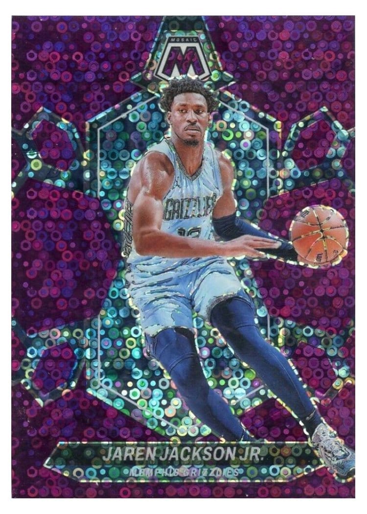 2023-24 Panini Mosaic Base Set Jaren Jackson Jr. #93 card