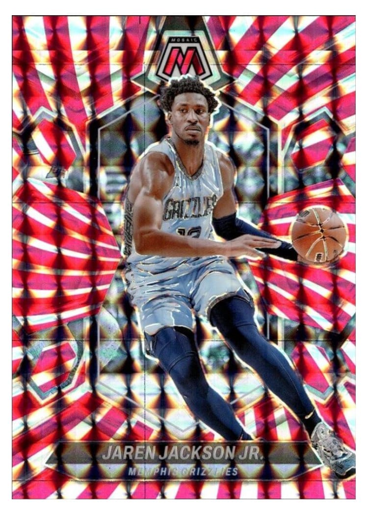 2023-24 Panini Mosaic Base Set Jaren Jackson Jr. #93 card