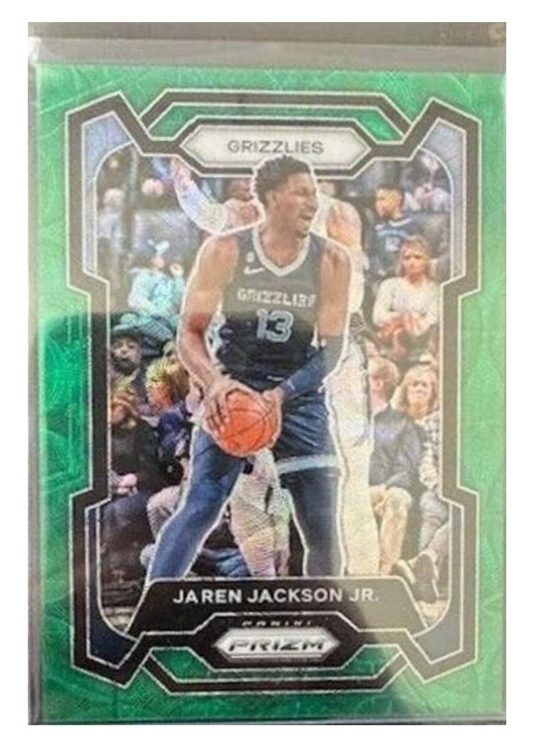 2023-24 Panini Prizm Base Set Jaren Jackson Jr. #61 card