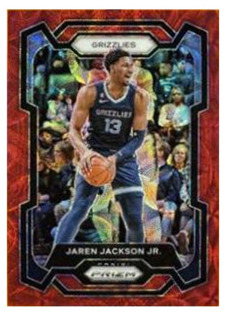 2023-24 Panini Prizm Base Set Jaren Jackson Jr. #61 card