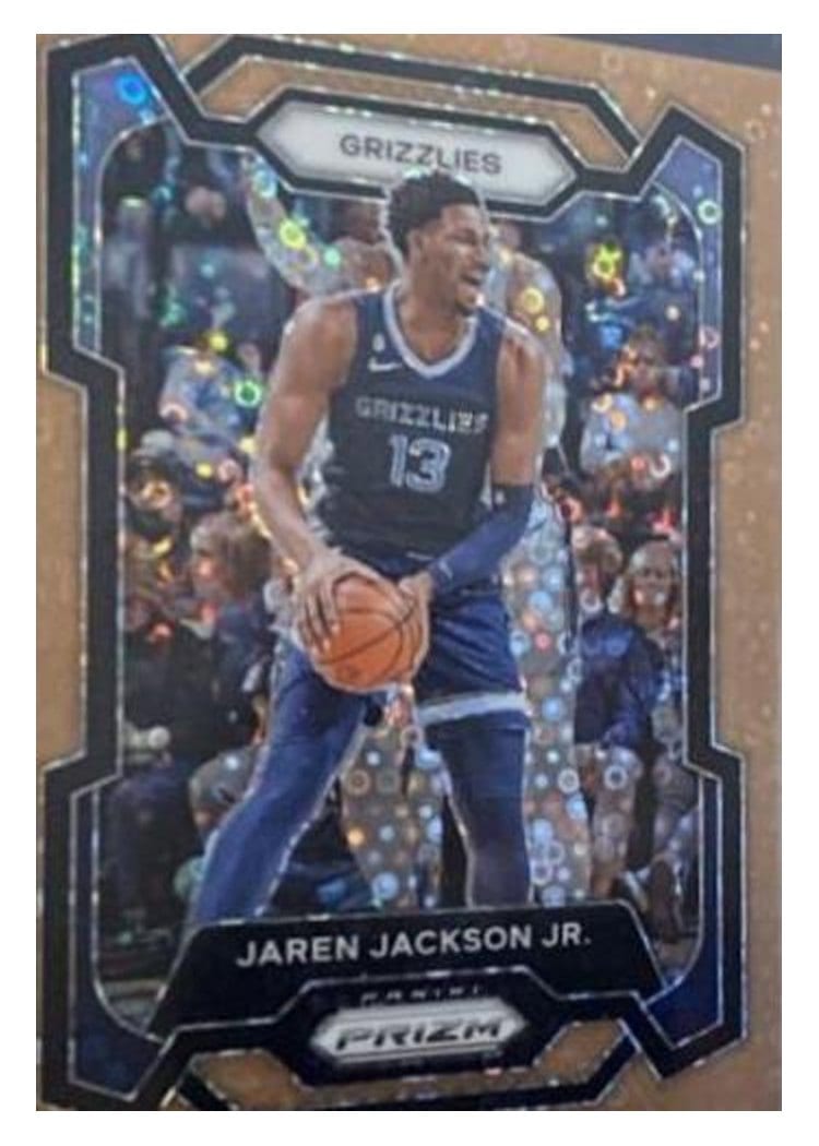 2023-24 Panini Prizm Base Set Jaren Jackson Jr. #61 card
