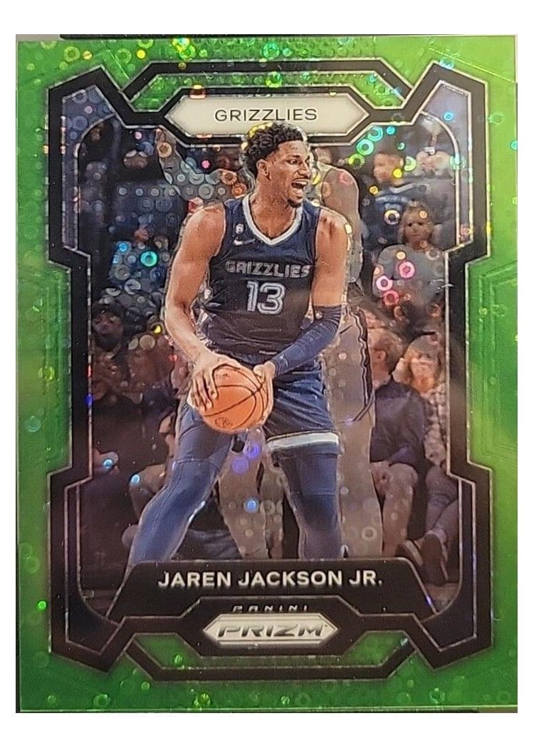2023-24 Panini Prizm Base Set Jaren Jackson Jr. #61 card