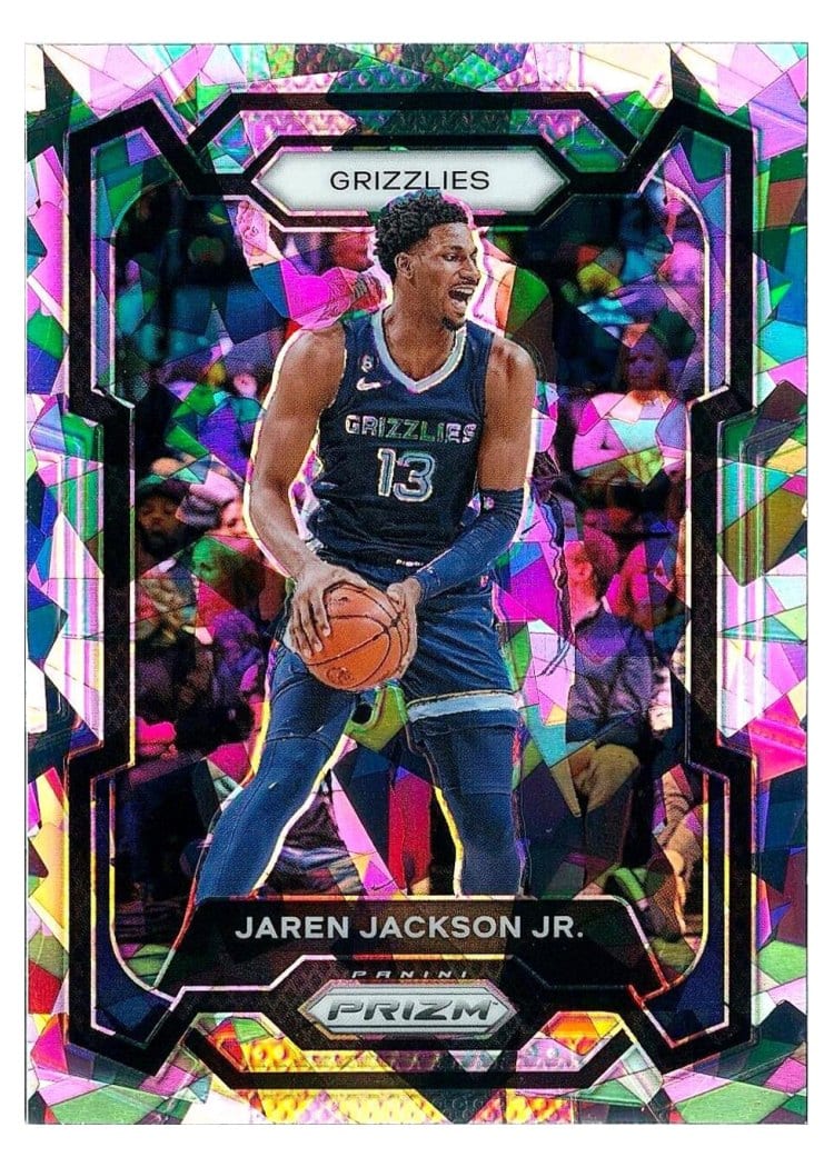 2023-24 Panini Prizm Base Set Jaren Jackson Jr. #61 card