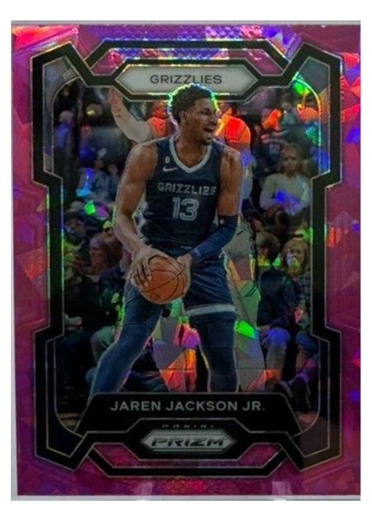 2023-24 Panini Prizm Base Set Jaren Jackson Jr. #61 card