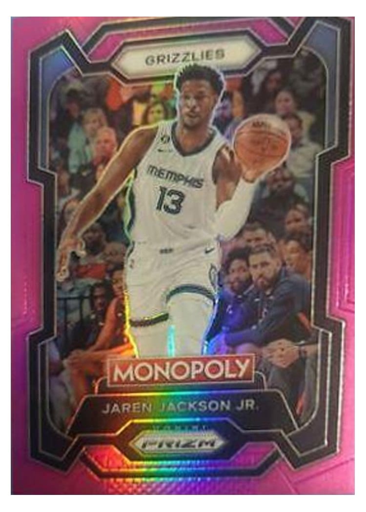 2023-24 Panini Prizm Base Set Jaren Jackson Jr. #61 card