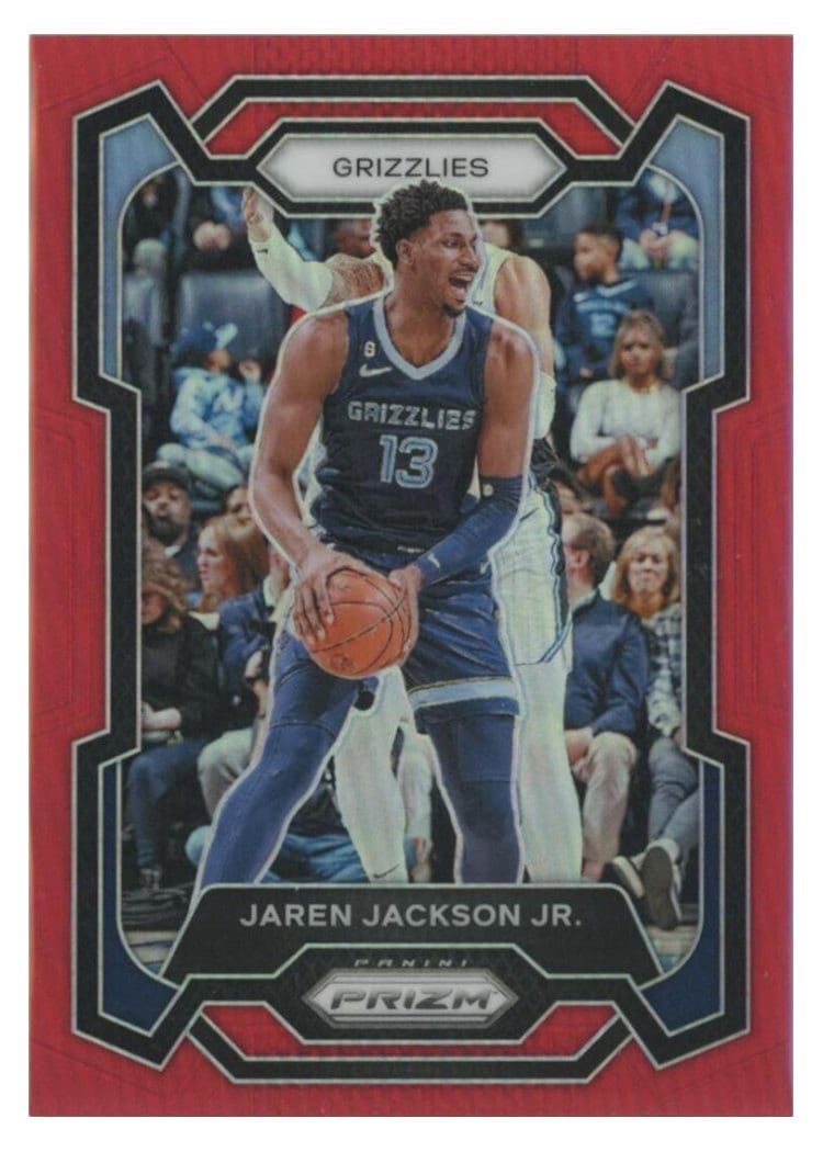 2023-24 Panini Prizm Base Set Jaren Jackson Jr. #61 card