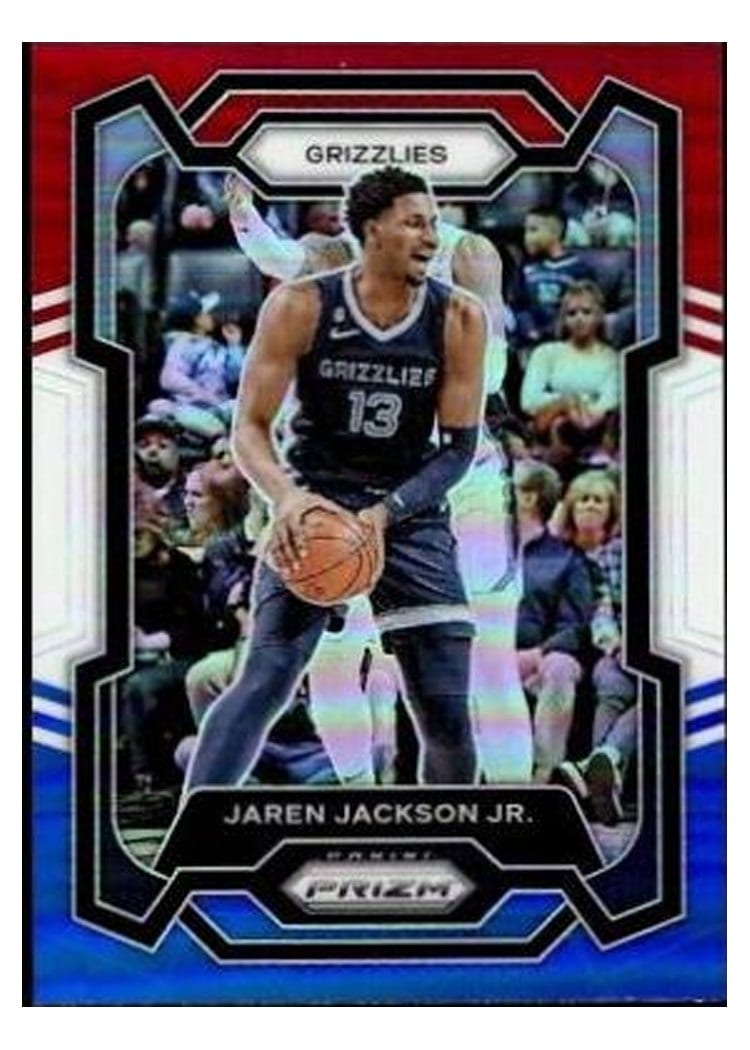 2023-24 Panini Prizm Base Set Jaren Jackson Jr. #61 card