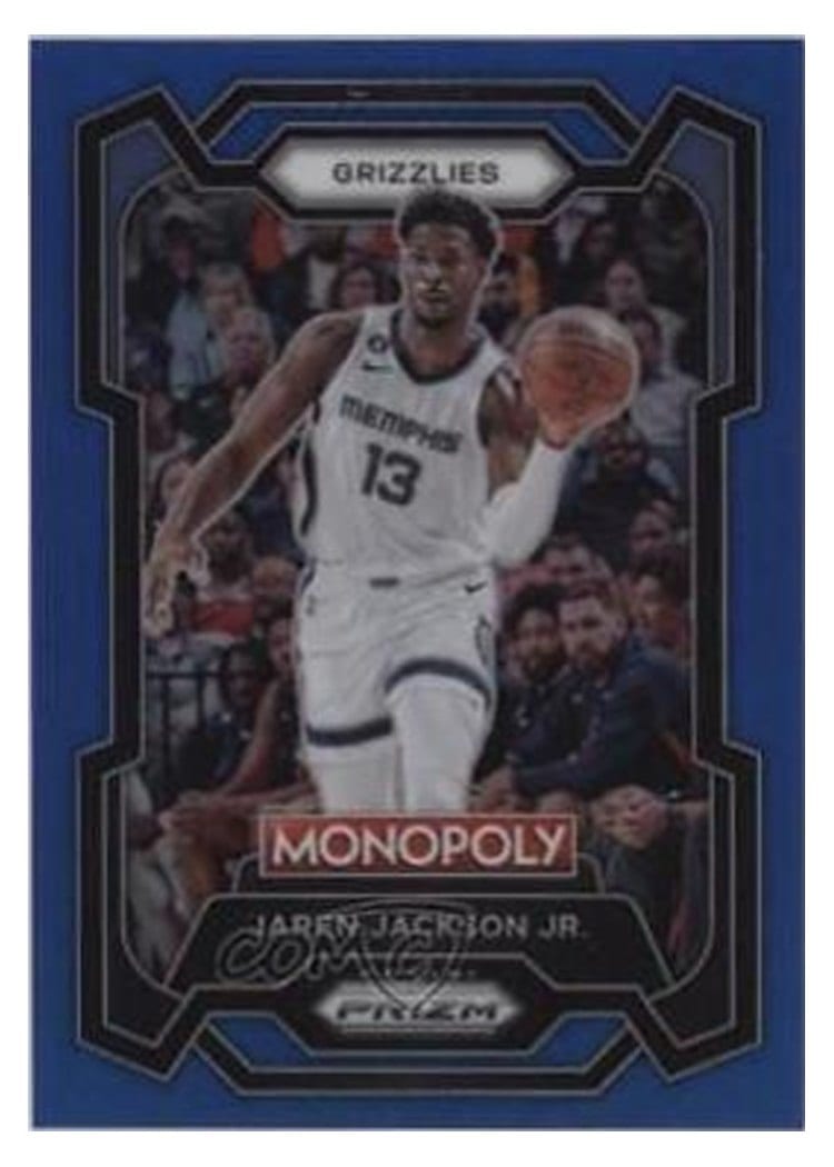 2023-24 Panini Prizm Monopoly Base Set Jaren Jackson Jr. #43 card