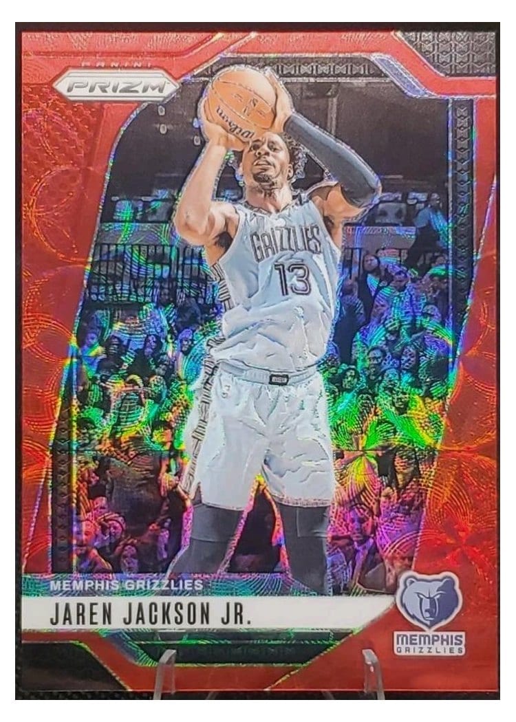 2024-25 Panini Prizm Base Set Jaren Jackson Jr. #140 card