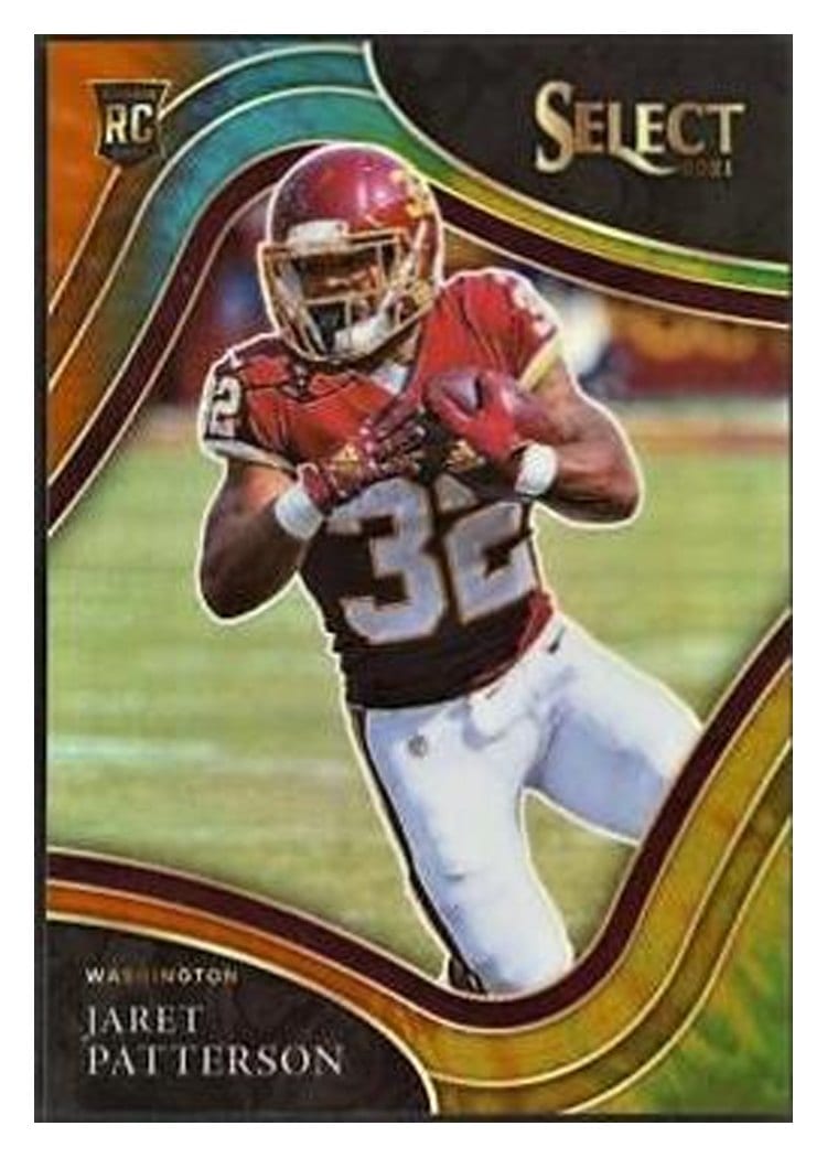 2021 Panini Select Base Set Jaret Patterson Tie Dye #399 card
