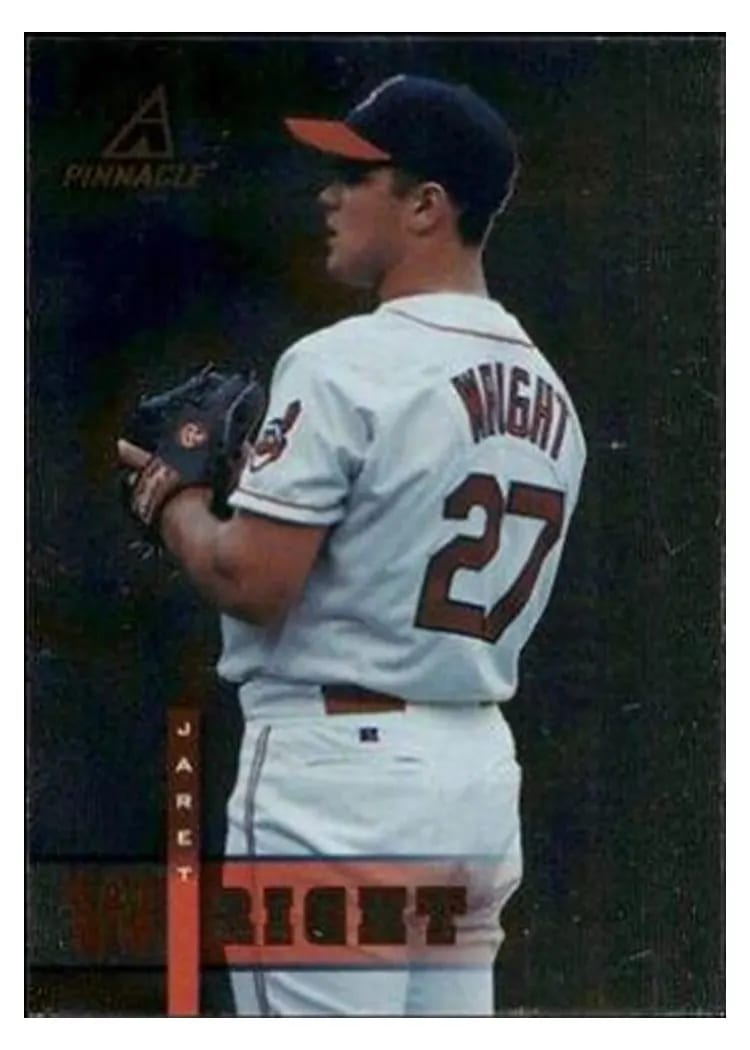 1998 Pinnacle Plus Jaret Wright #142 card