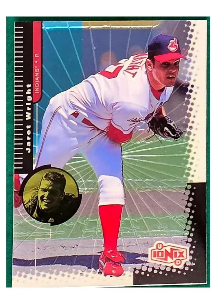 1999 Upper Deck Ionix Jaret Wright #24 card