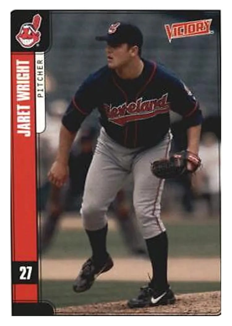 2001 Upper Deck Victory Jaret Wright #88 card