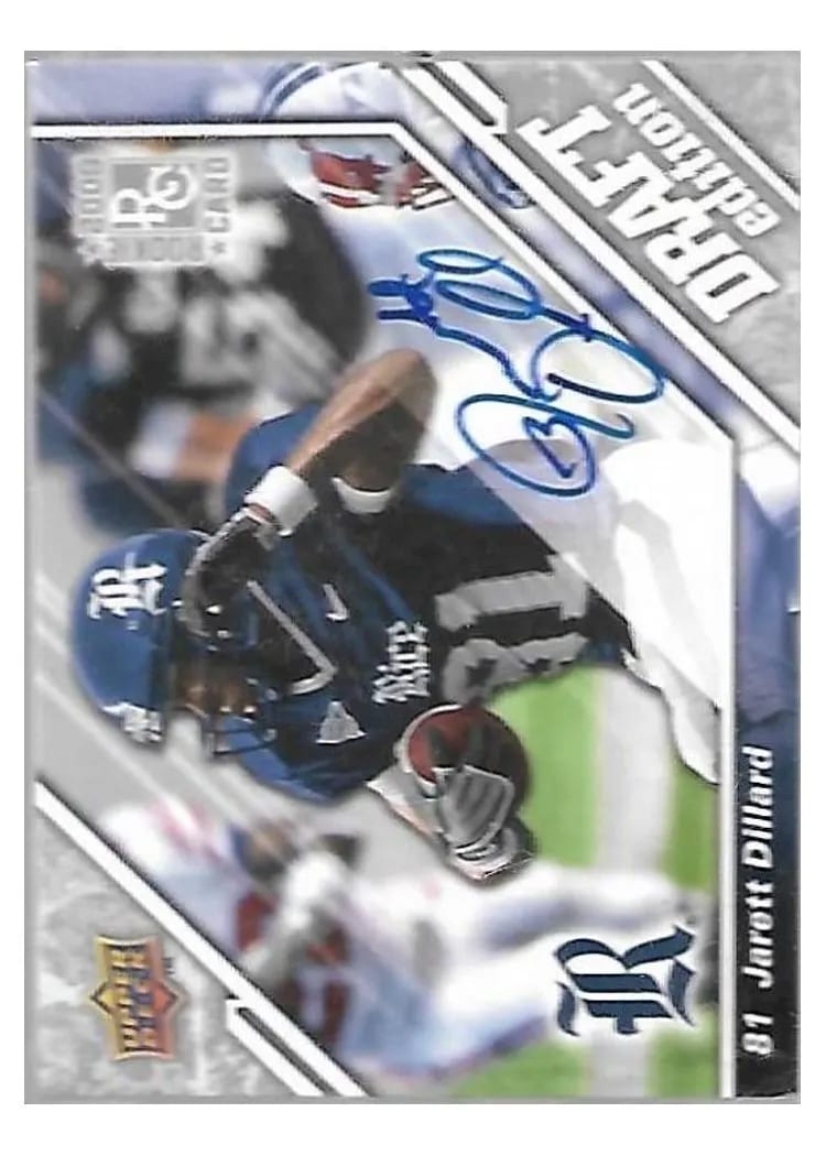 2009 Upper Deck Draft Edition Jarett Dillard #40 card