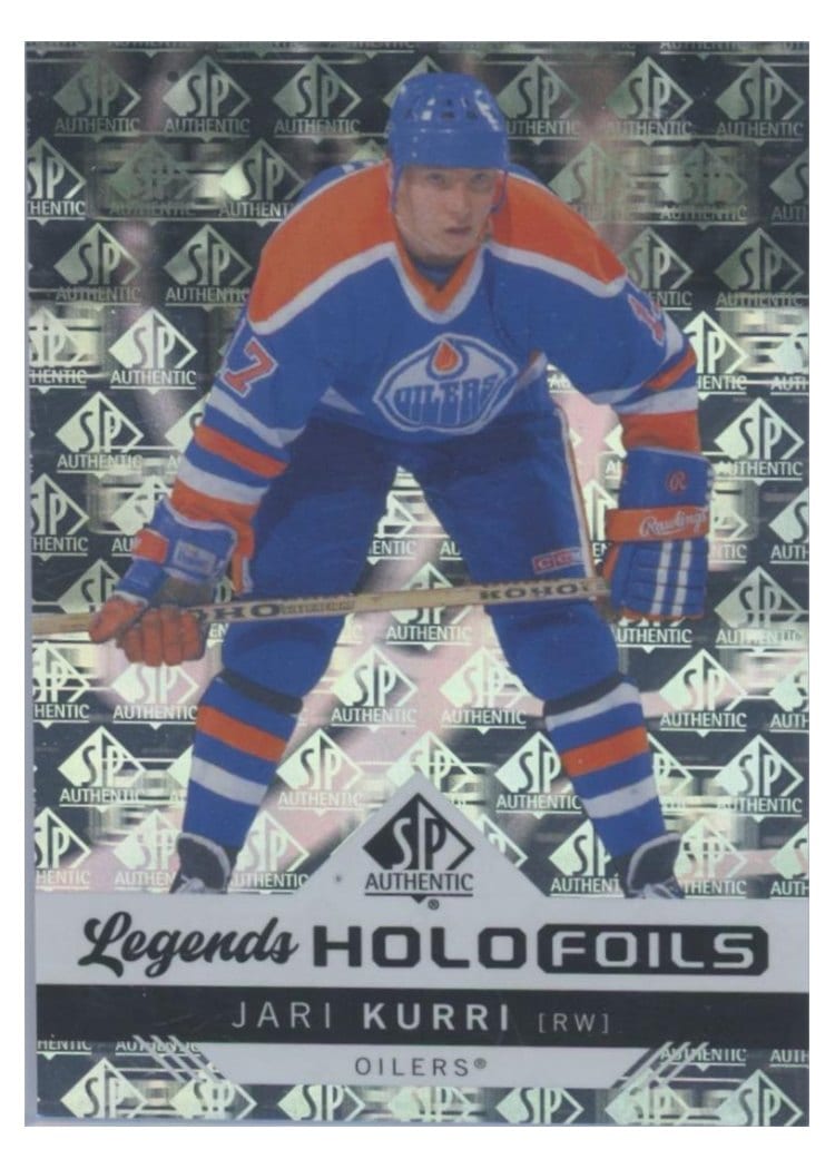 2024-25 SP Authentic Holofoil Legends Jari Kurri #HFL-5 card