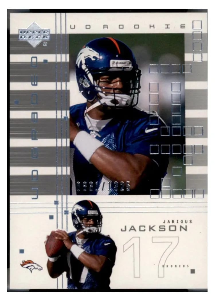 2000 Upper Deck Graded Jarious Jackson #103 card