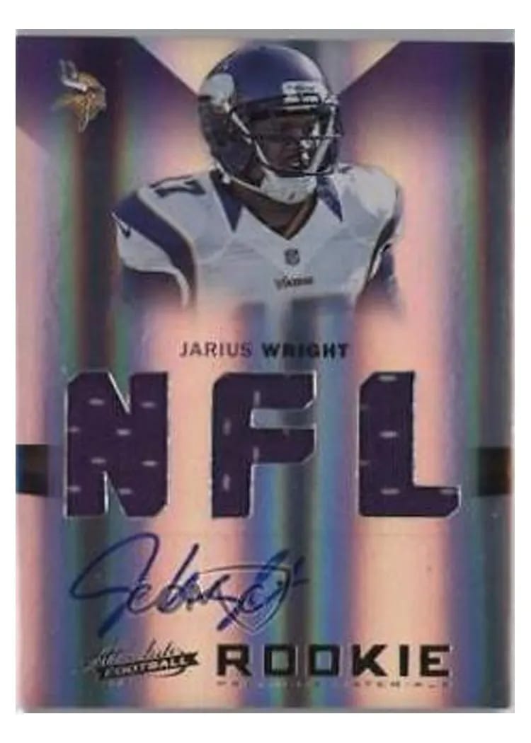 2012 Panini Absolute Jarius Wright #215 card