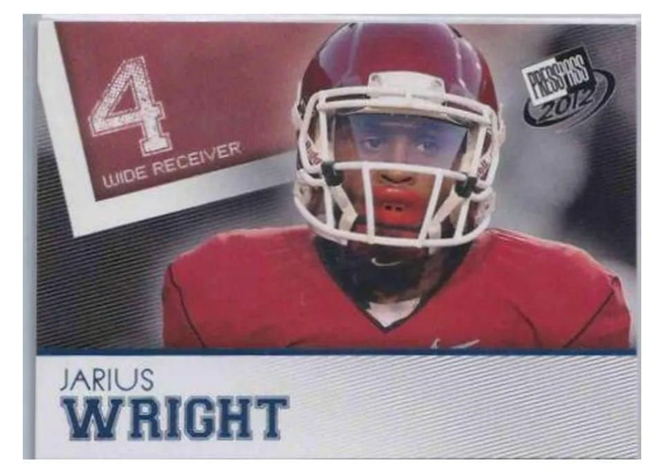 2012 Press Pass Jarius Wright #49 card