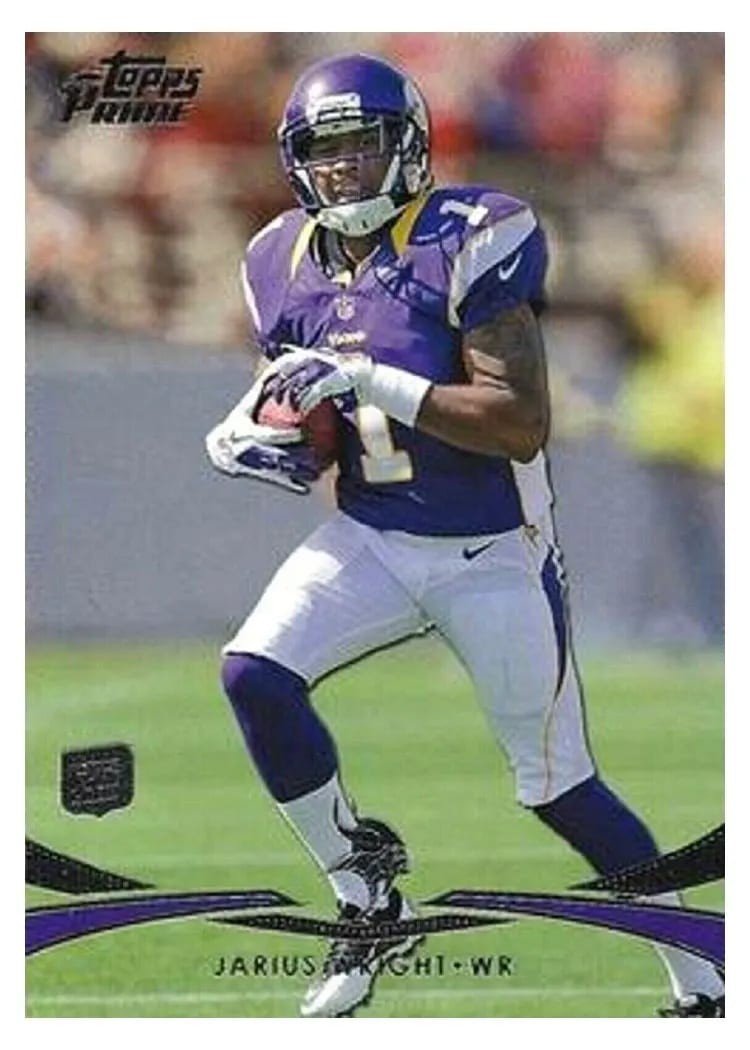 2012 Topps Prime Jarius Wright #12 card