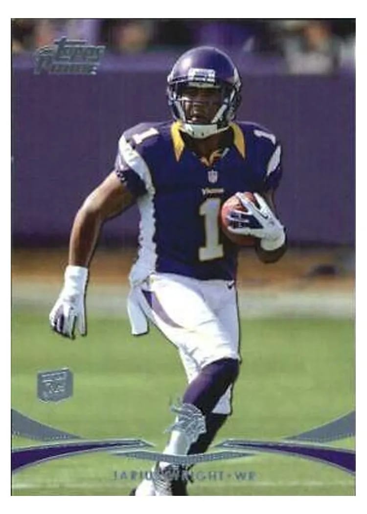 2012 Topps Prime Jarius Wright #12 card