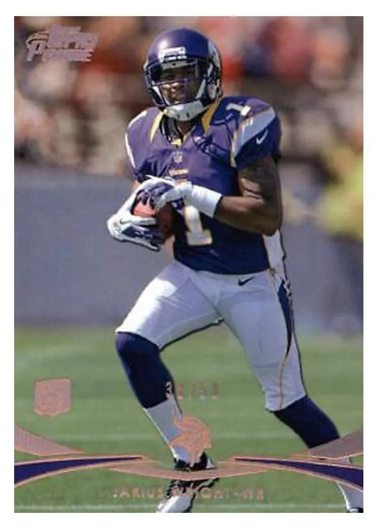 2012 Topps Prime Jarius Wright #12 card