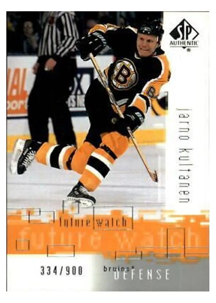 2000 SP Authentic Jarno Kultanen #136 card